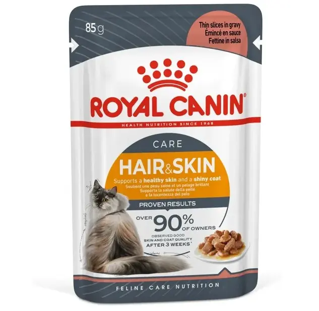 Royal Canin Hair&Skin Care Gravy kassitoit 85g