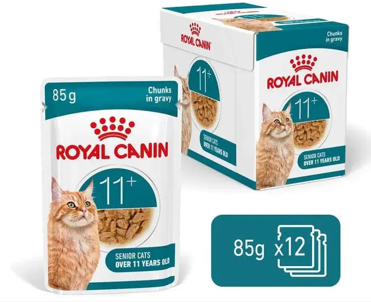 Royal Canin Ageing 11+ Gravy kassitoit 85g