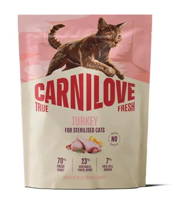 Carnilove True Fresh Turkey for Sterilised kassitoit 400g