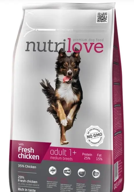 Nutrilove Adult MB kana 1,6kg