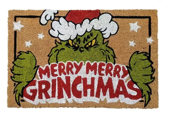 Uksematt 'Merry Merry Grinchmas'