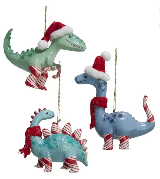 Kuuseehe Candy Cane Lane Dinosaur