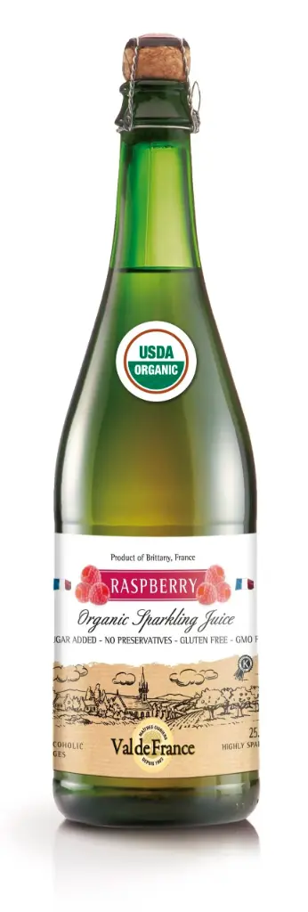 Val De France mahe gaseeritud vaarikamaitseline mahlajook 750ml