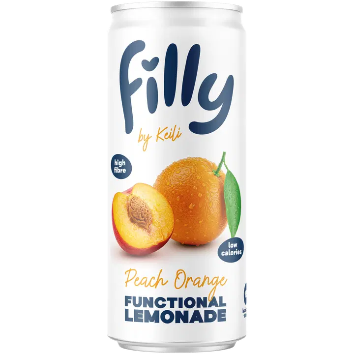 FILLY apelsini-virsiku funktsionaalne karastusjook 330ml