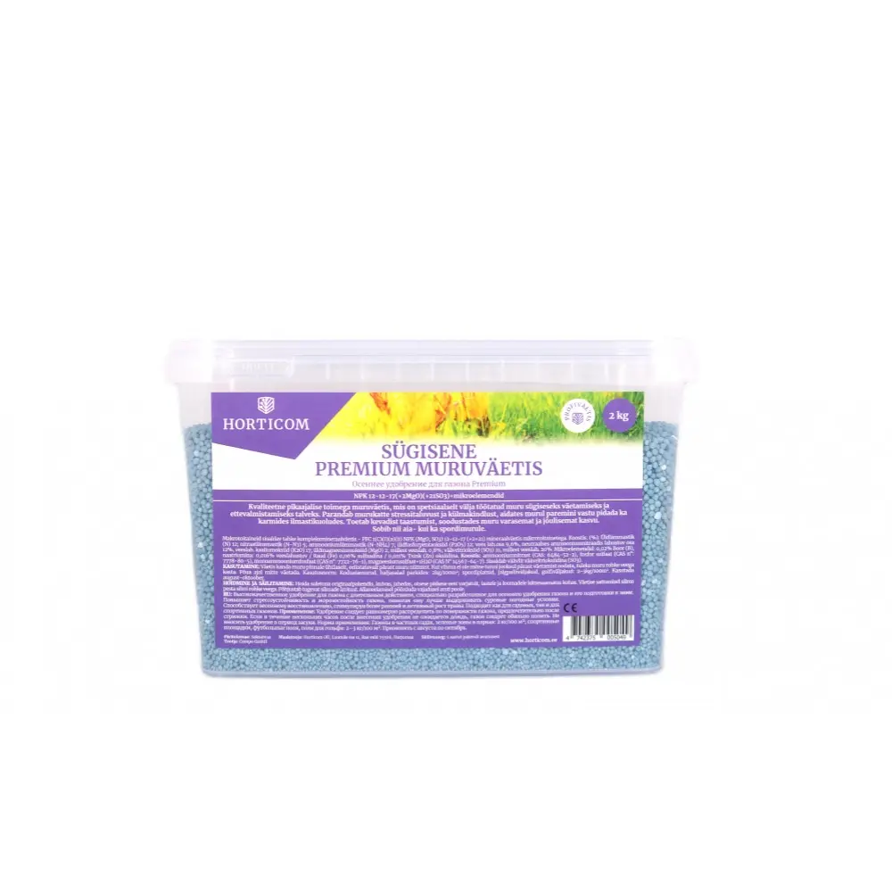 Sügisene Premium muruväetis Horticom 2kg