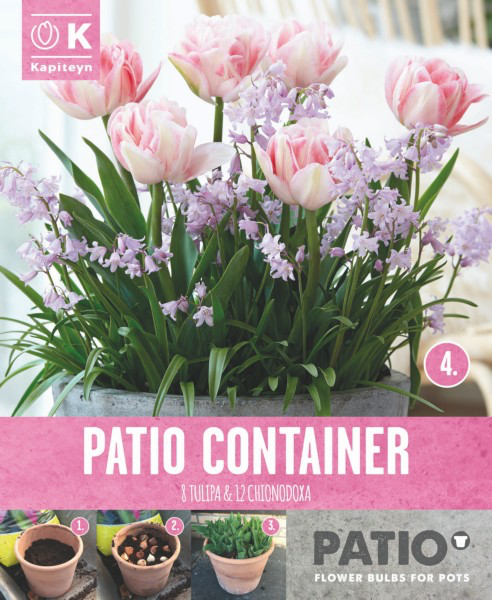 Tulp ja kirgaslill 'Patio Container' 20tk 11/12