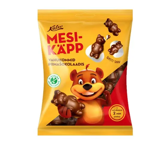 Mesikäpp vahukommid piimašokolaadis 115g
