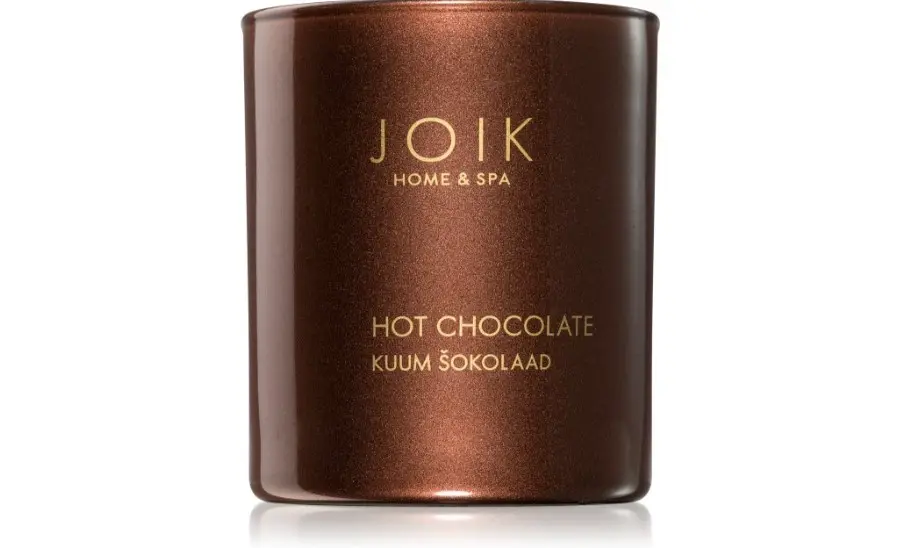 JOIK Home & Spa lõhnaküünal Kuum Šokolaad 150g