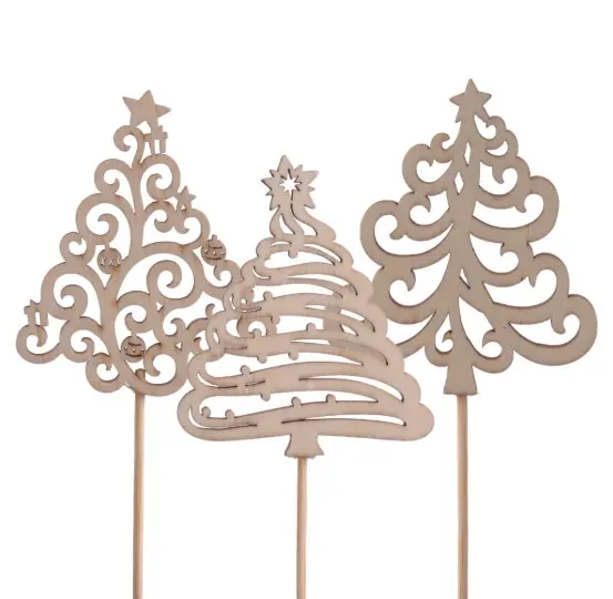 Christmas Tree ornaments 7cm tikul