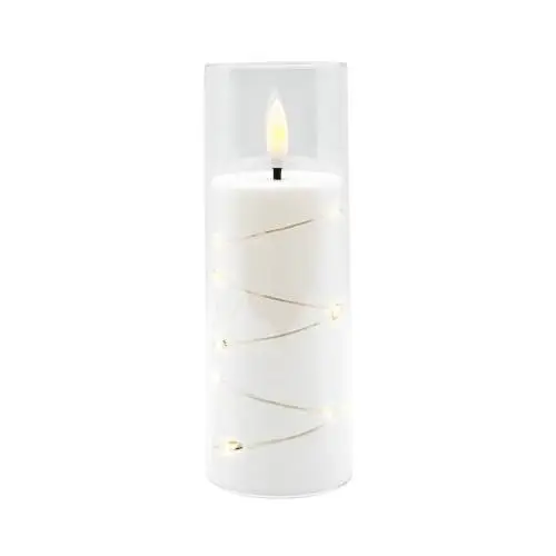 Kalmuküünal LED d5 h15cm (täiteküünal)