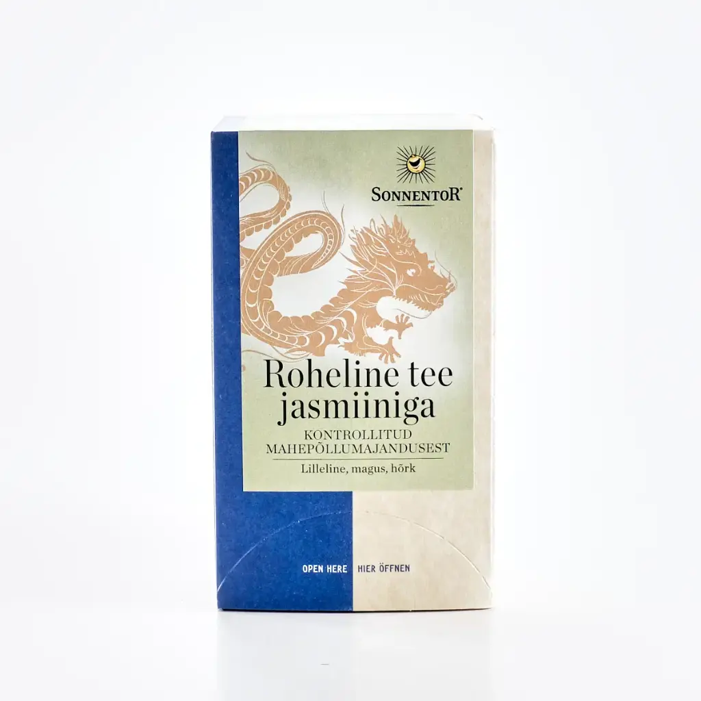 Sonnentor Roheline tee jasmiiniga 27g
