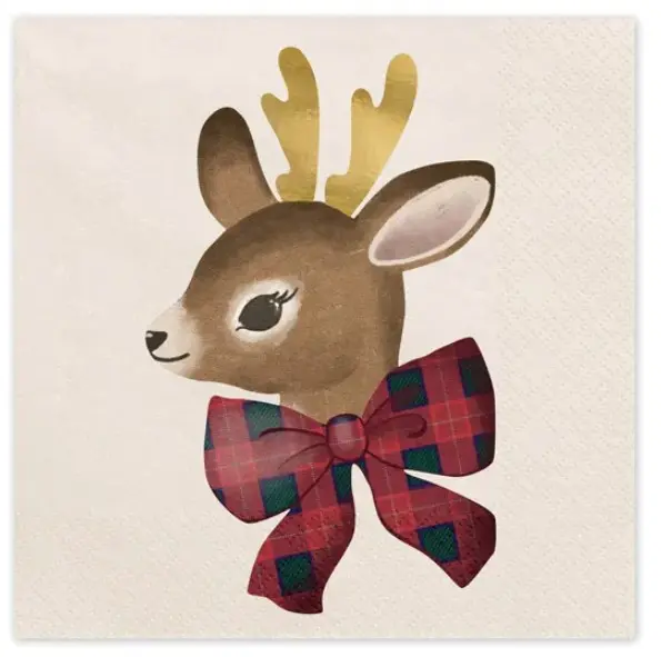 Salvrätikud 'Deer' 33x33cm 12tk/pk 