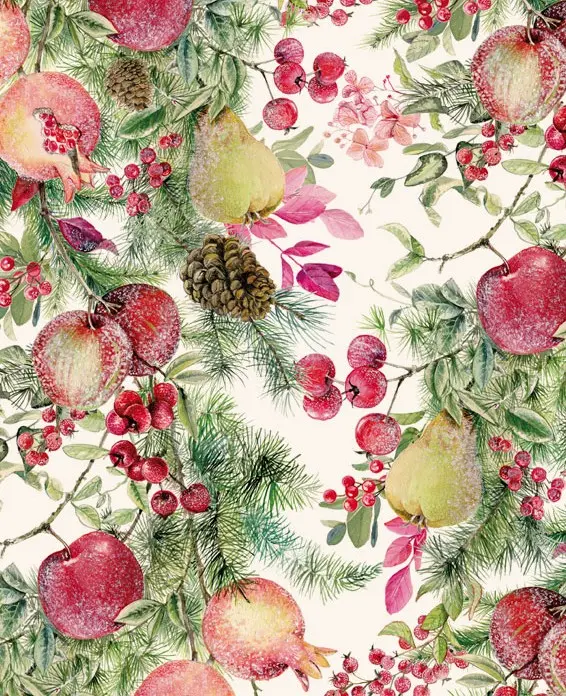 Kinkepaber Carta 'Frutta Ghiacciata' 70x100cm