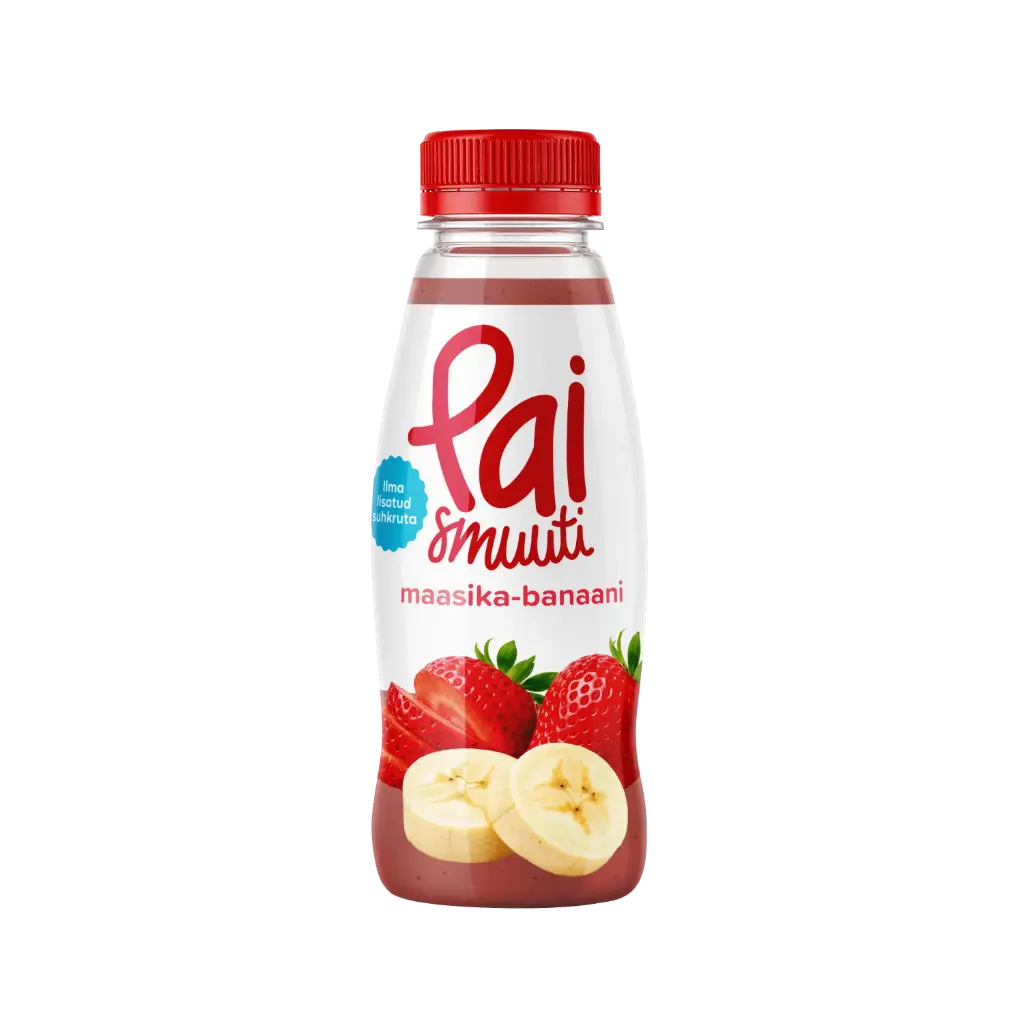 Pai maasika-banaani smuuti 250ml