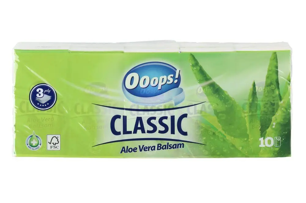 Salvrätikud Aloe Vera 10 pakk