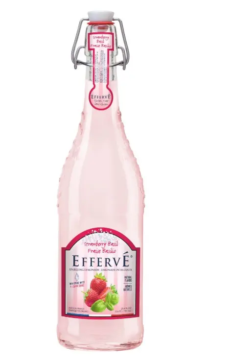 Efferve maasika-basiiliku limonaad 75cl