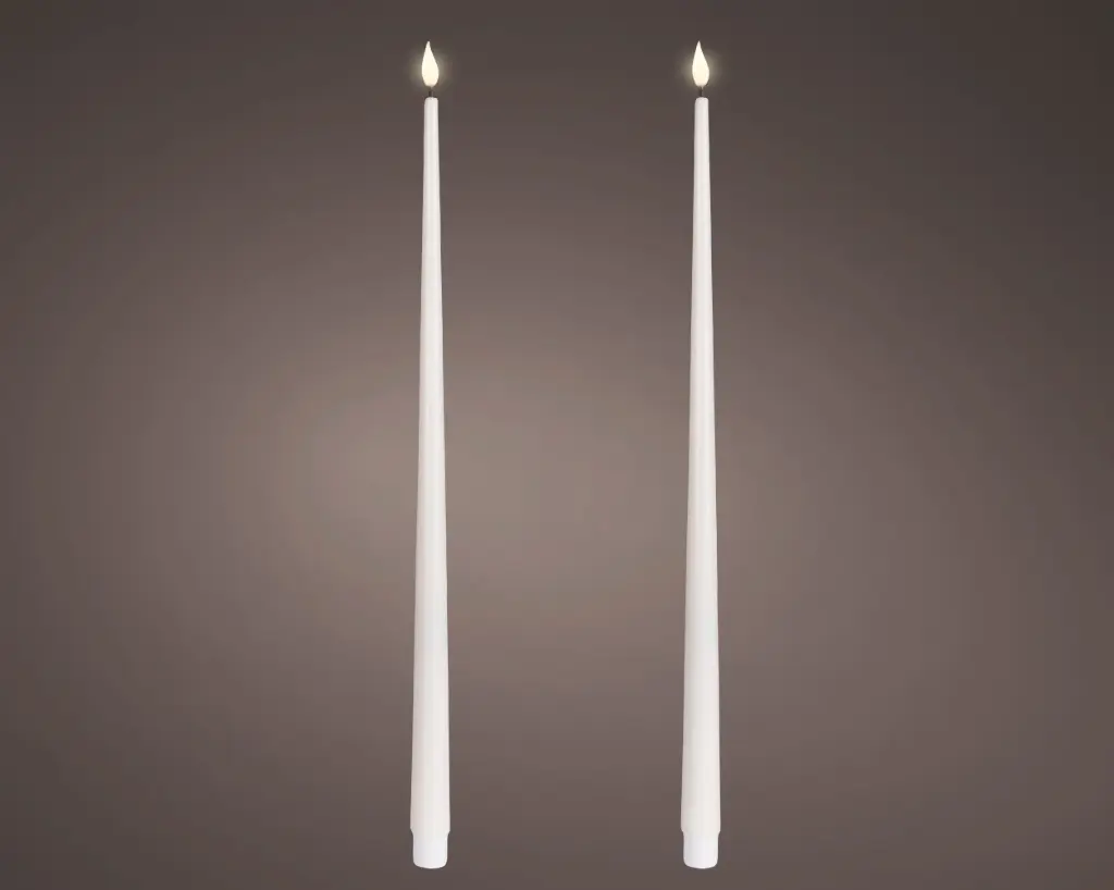Küünal LED 2tk d2,2 h42,5cm soe valgus