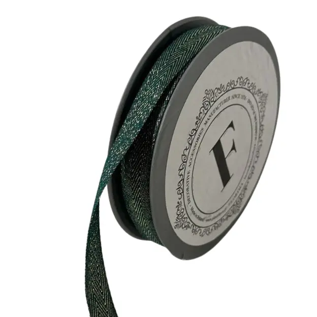 Dekoratiivpael dark green 1,5cm*10m