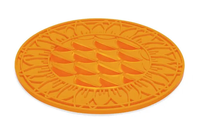 Koera lakkumismatt Sunflower kollane 30x30cm