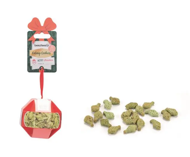 Kassimaius Xmas Catnip küpsised lõhega 30g