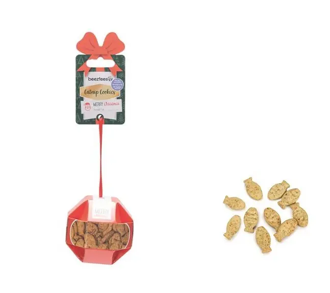 Kassimaius Xmas Catnip küpsised kanaga/tuunikala 30g