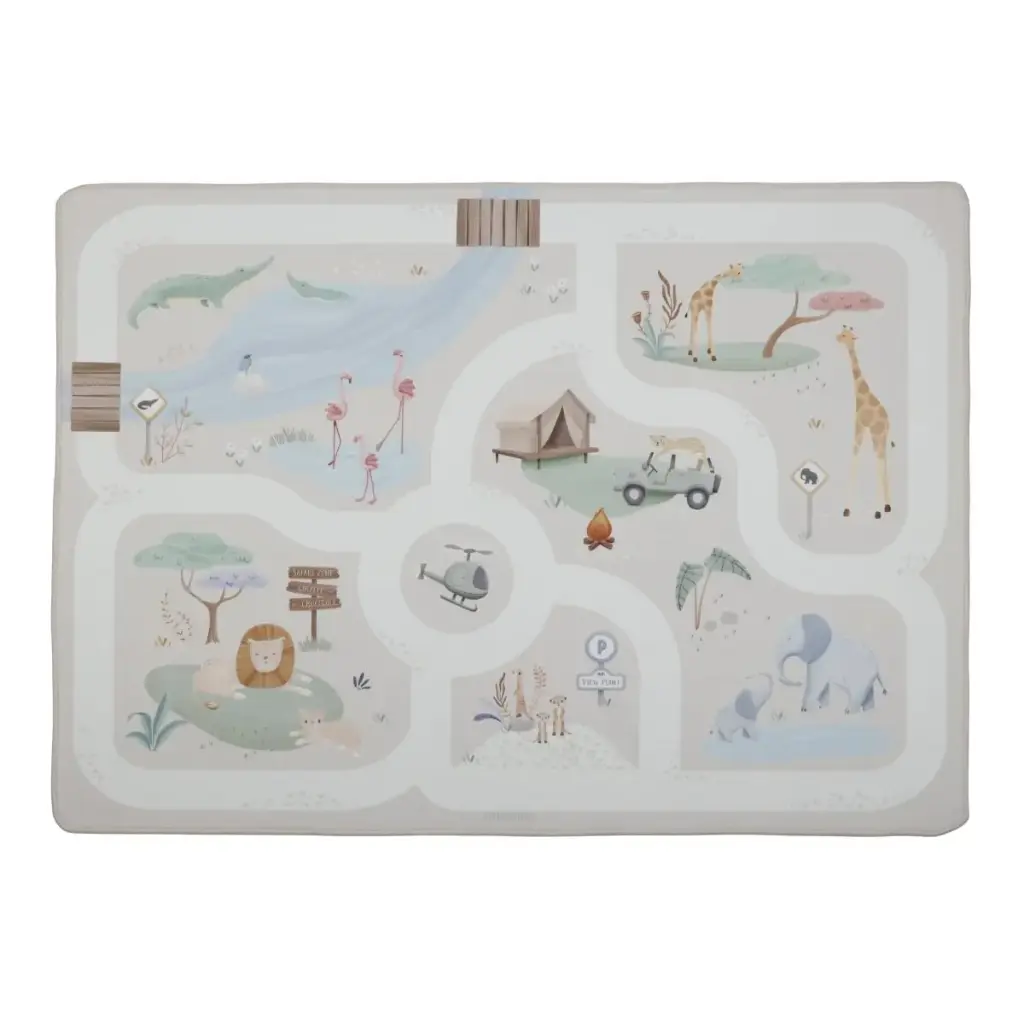 Little Dutch Mängumatt Safari 100x140cm