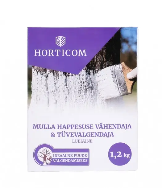 Mulla happesuse vähendaja & tüvevalgendaja Horticom 15m2 1,2kg
