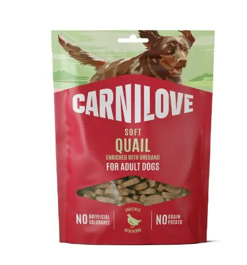 Carnilove Quail with Oregano maiused koerale 200g 
