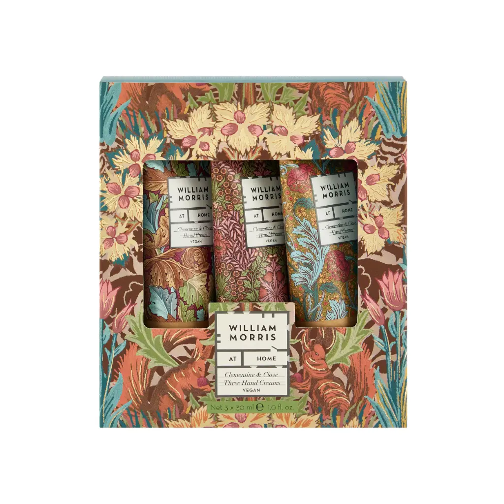 Kinkekomplekt 'WoodWick Oak & Willow' kätekreemid 3×30ml
