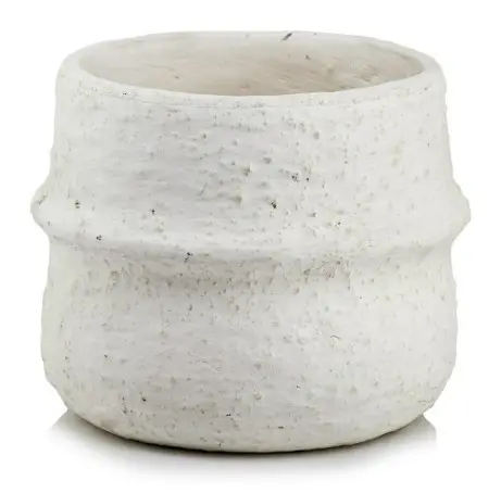 Lillepott Home Gardens d21cm valge
