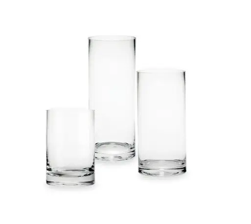 Klaasvaas 'Cylinder' Ø10cm H20cm