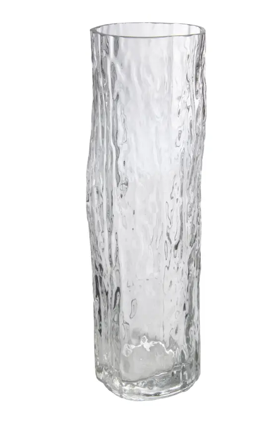 Klaasvaas 'Solid' Ø10cm H24,5cm