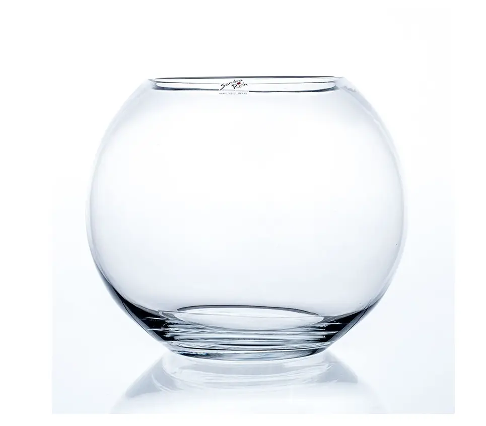 Klaasvaas 'Globe' Ø20,5 H25cm