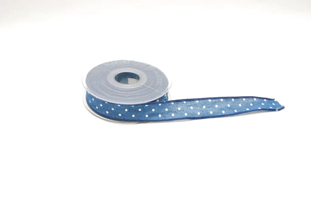 Kangaspael 'Pois Jeans' 2,5cm*15m
