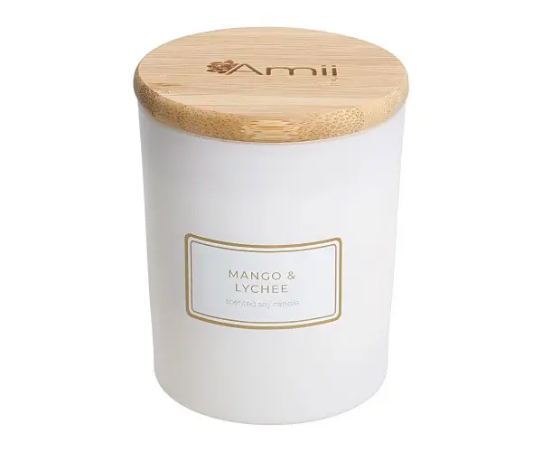 Sojavahast lõhnaküünal 'Mango&Lychee' 140g