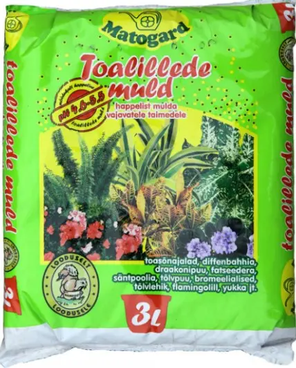 Toalillemuld 'Matogard' punane 3l