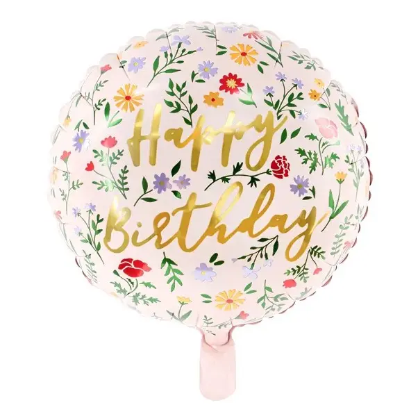 Foolium õhupall 'Happy Birthday' 45cm
