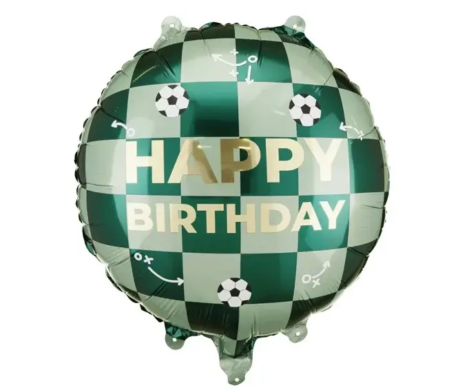 Foolium õhupall 'Happy Birthday' jalgapall 35cm 