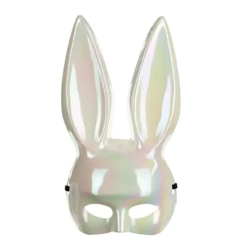 Mask Jänes 16,5*34cm valge 