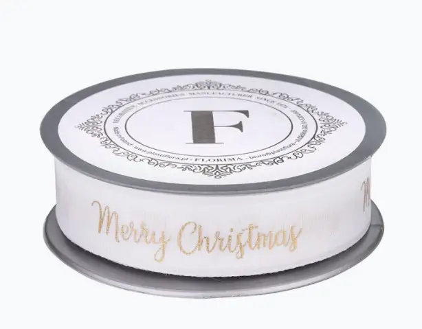 Atlaspael 'Merry Christmas' 2,5cm*10m