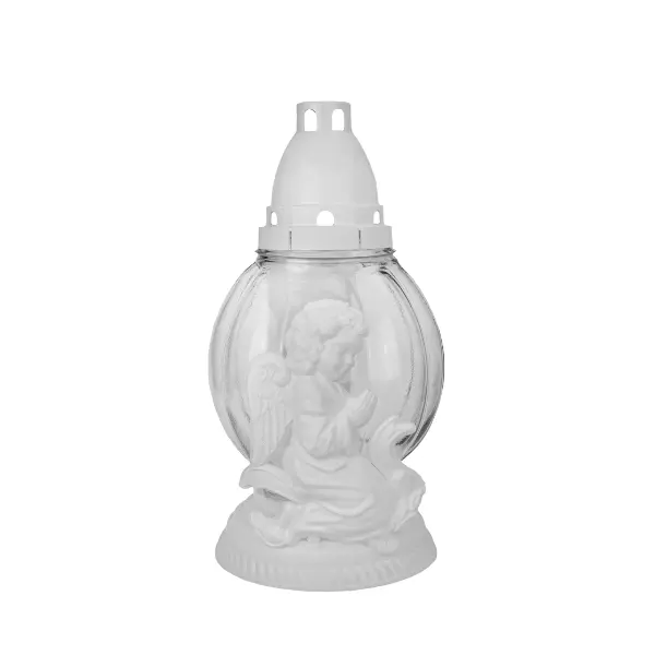 Kalmuküünal klaasist Ø13cm H22cm