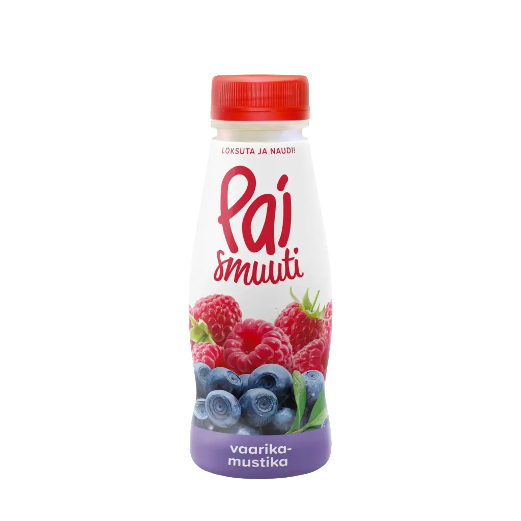 Pai vaarika-mustika smuuti 280ml