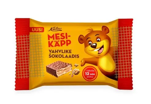 Mesikäpp vahvlike šok-s batoon 40g