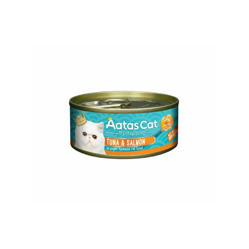 Aatas Cat Tantalizing Tuna & Salmon konserv kassidele 80g