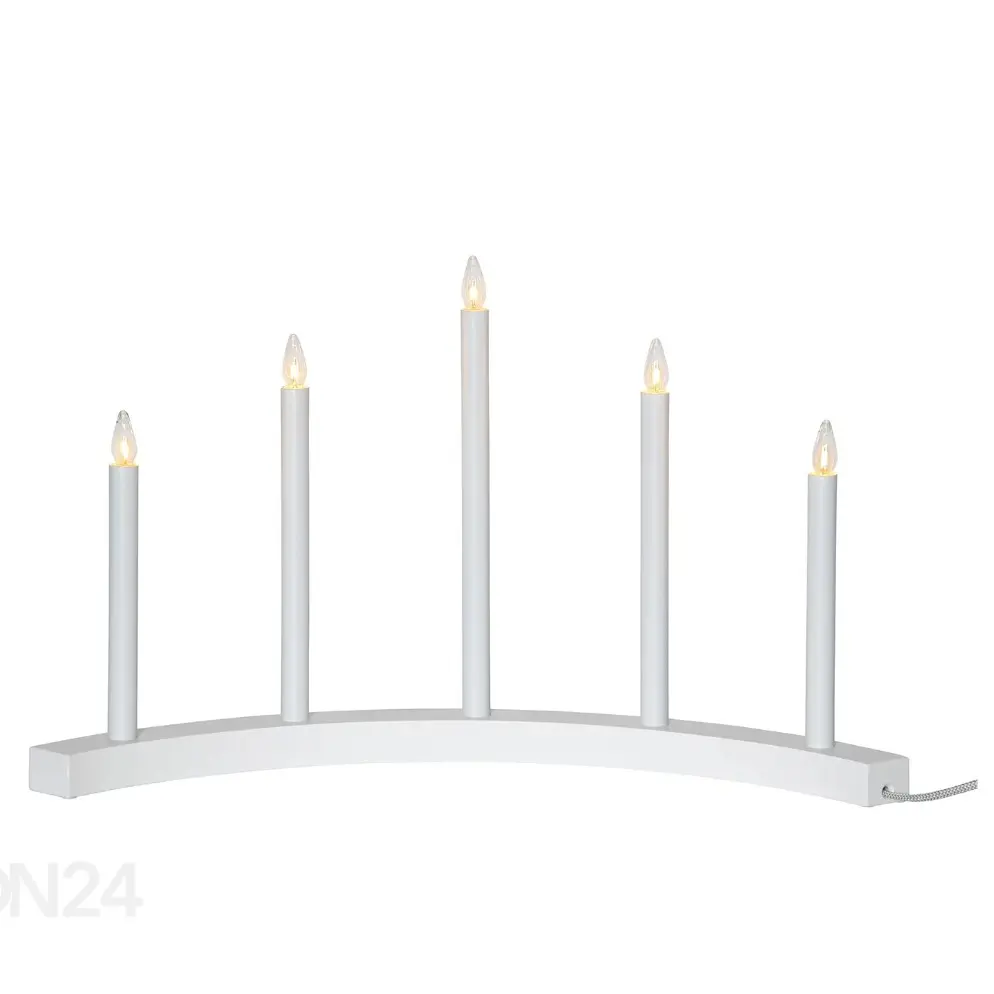 Advendiküünal Accent valge 5 lampi h36cm
