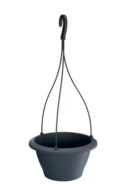 Ampelpott Respana W d24cm gray