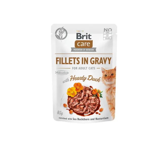 BC Fillets in Gravy Hearty Duck kassile 85g