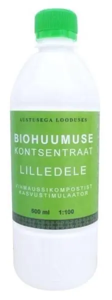 Biohuumuse kontsentraat lilledele 500ml