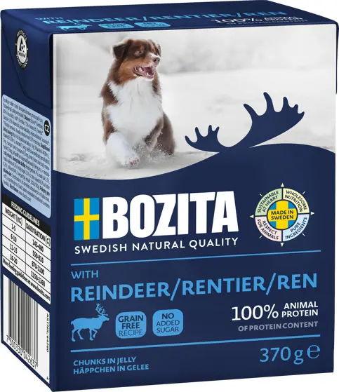 Bozita BIG põhjapõder koerakonserv 370g