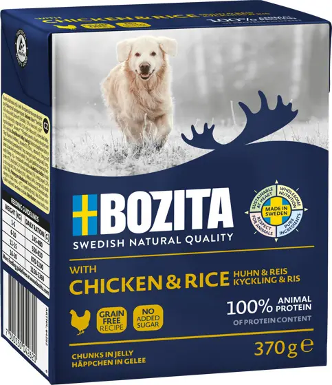 Bozita BIG riis/kanaliha koerakonserv 370g